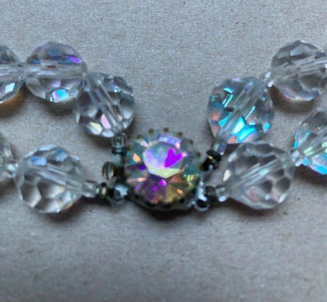 Catenine: Collier pierres du Rhin, années 50 – Nuovo (secondo la descrizione) da Onex venduto da gga_5vcf 2