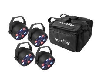 Illuminazione & Effetti luce: EUROLITE Set 4xLED PARty Spot + Soft-Bag – Nuovo e nell'imballaggio originale da Däniken SO venduto da Profog1