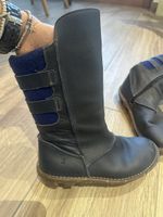 Bottes en cuir El Naturalista bleu foncé - taille 36