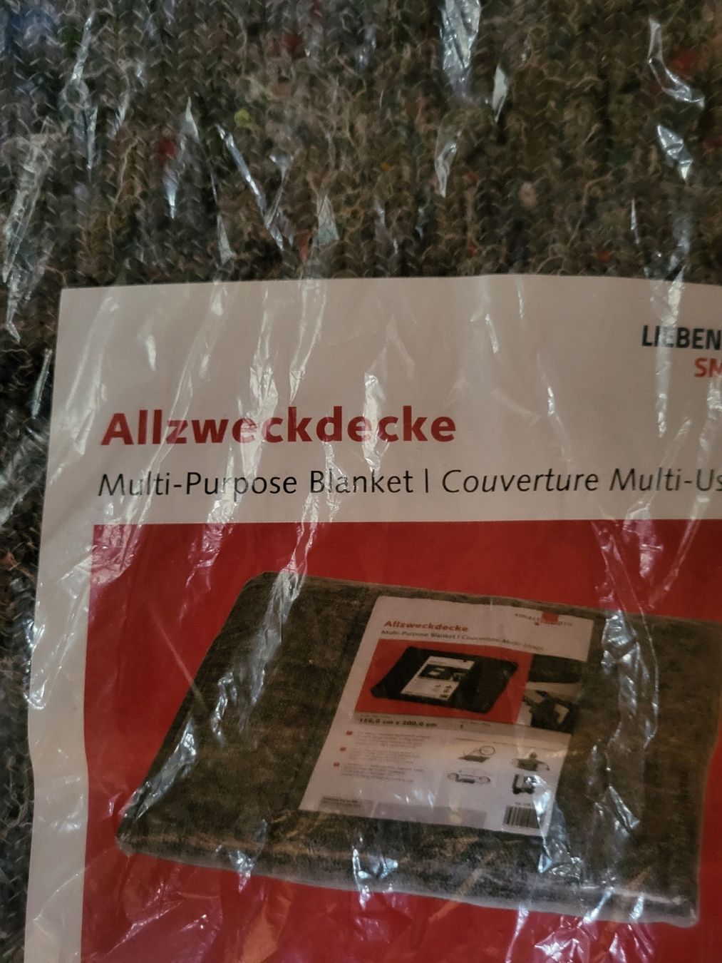 Coperte: 10 X Umzugdecken-Allzwickdecken 130x200cm – Nuovo e nell'imballaggio originale da Riehen venduto da tamola67
