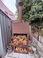 Holzgrill / Gartengrill – 212 × 217 cm