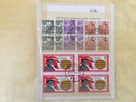 28 Stk. Briefmarken DDR, gestempelt