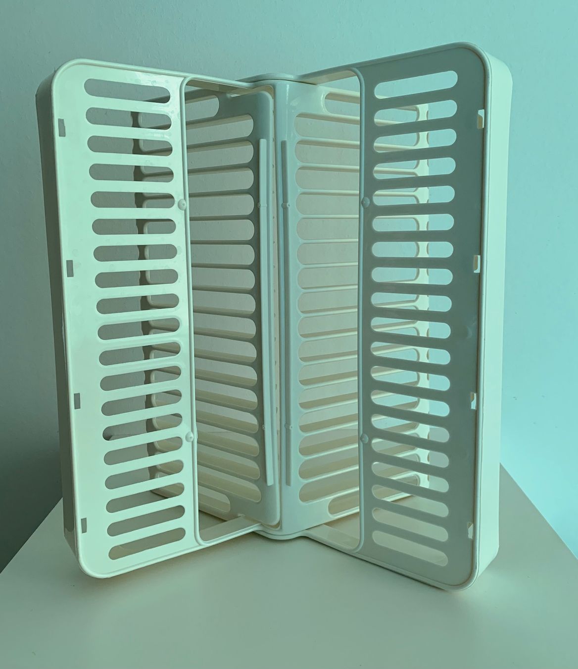 Elettrodomestici da cucina: White foldable dish drying rack - save space now! – Usato da Basel venduto da cat_sq5m 4