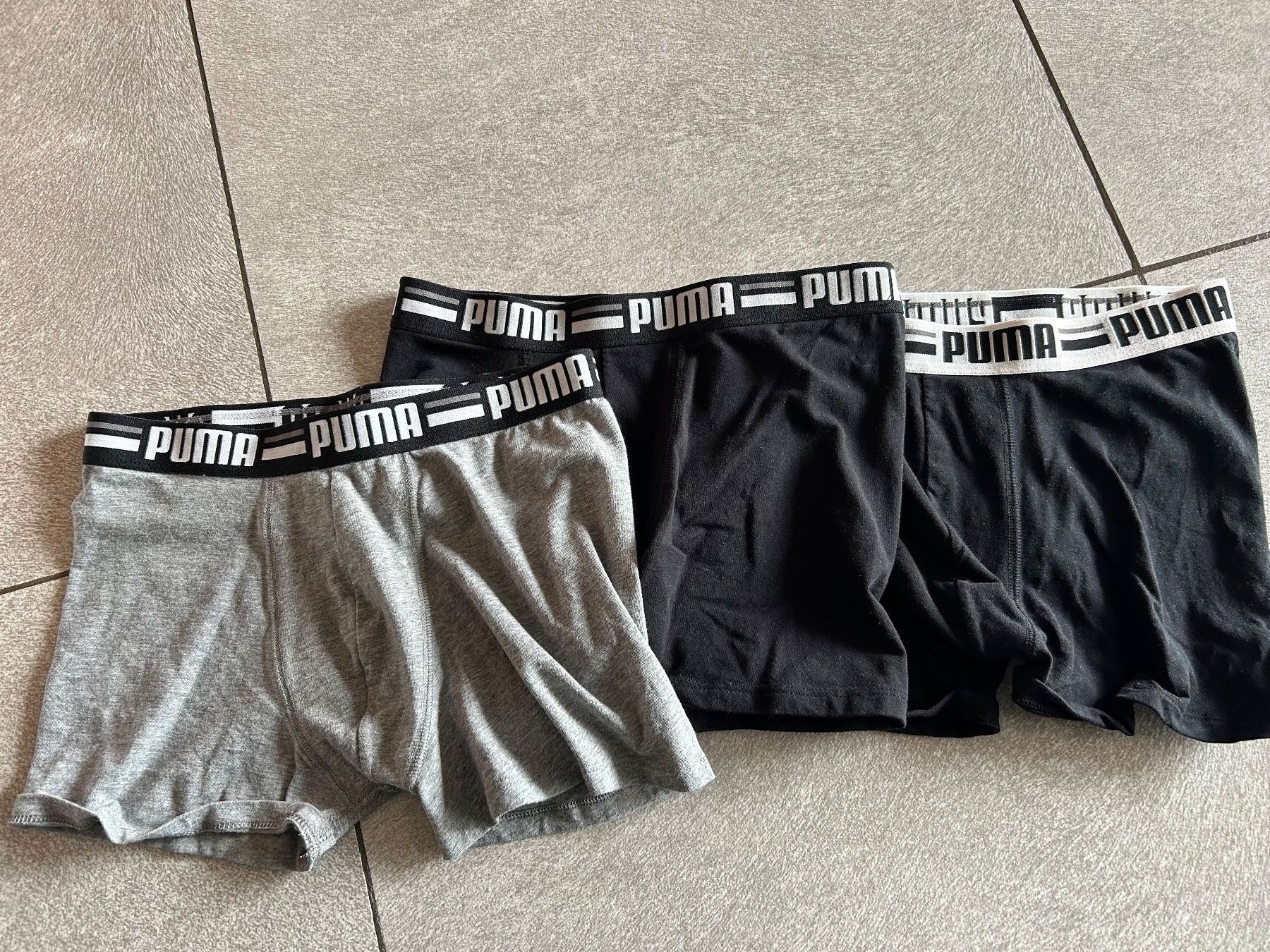 Puma Unterwäsche: 3 Puma Boxer Shorts 164 - 13 14 age – Neu (gemäss Beschreibung) aus Arbedo von nadia1973