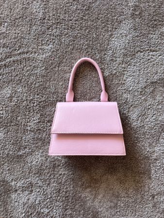 Sac à main rose 