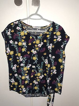 Blusenshirt Cecil, Gr. S, dunkelblau