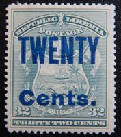 Liberia Kat. 89 * 1903 sign.