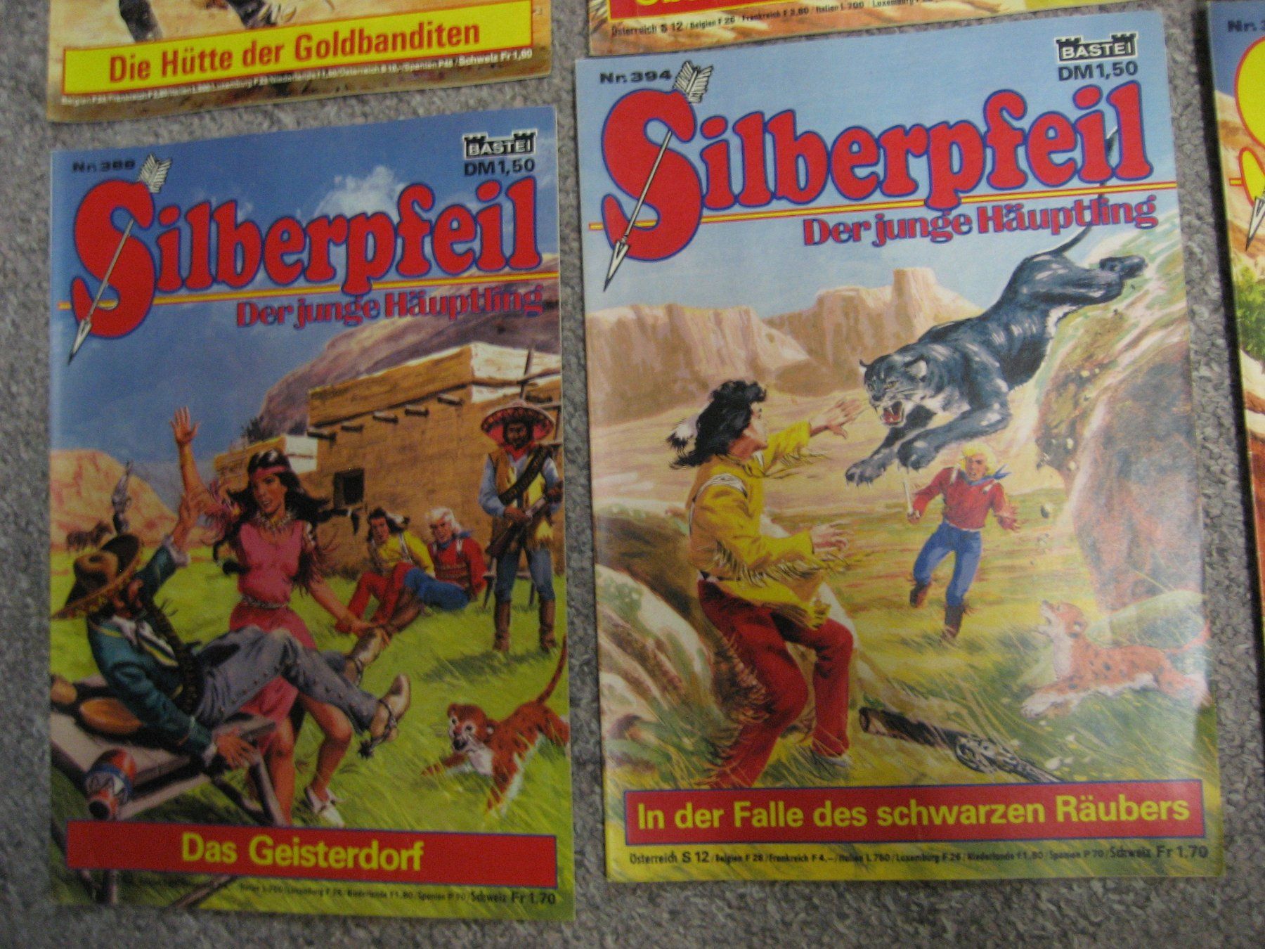 Comics: 8 Silberpfeil Comics – Gebraucht aus Bottighofen von Spiderman61 3