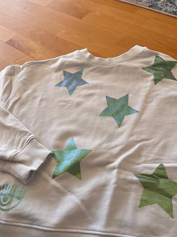 Pullover & Sweatshirts: Chiara Ferragni Sweatshirt weiss, Gr S – Gebraucht aus Züberwangen von biene_83 1