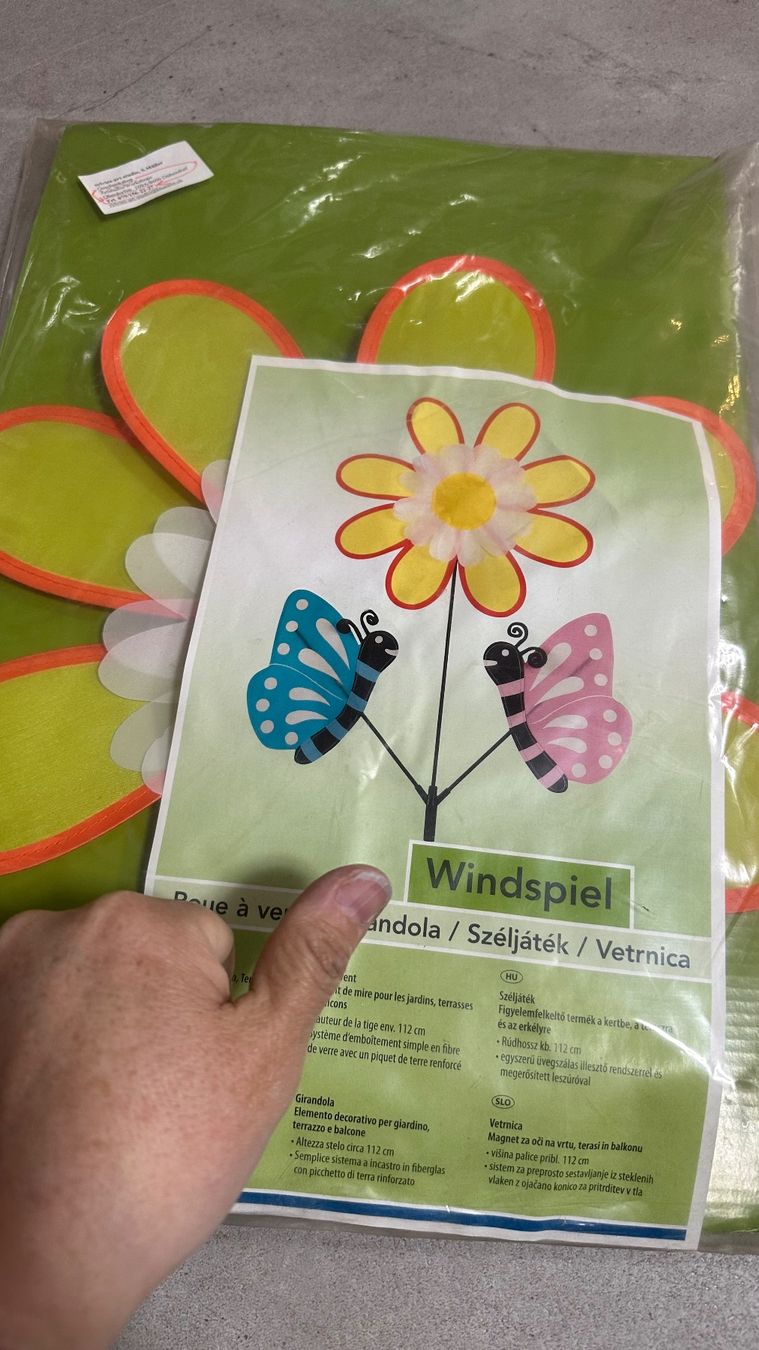 Sonstige Dekorationen & Accessoires: Bunter Gartenstecker mit Schmetterlingen, neu, – Neu (gemäss Beschreibung) aus Schönenbuch von marisli80 3