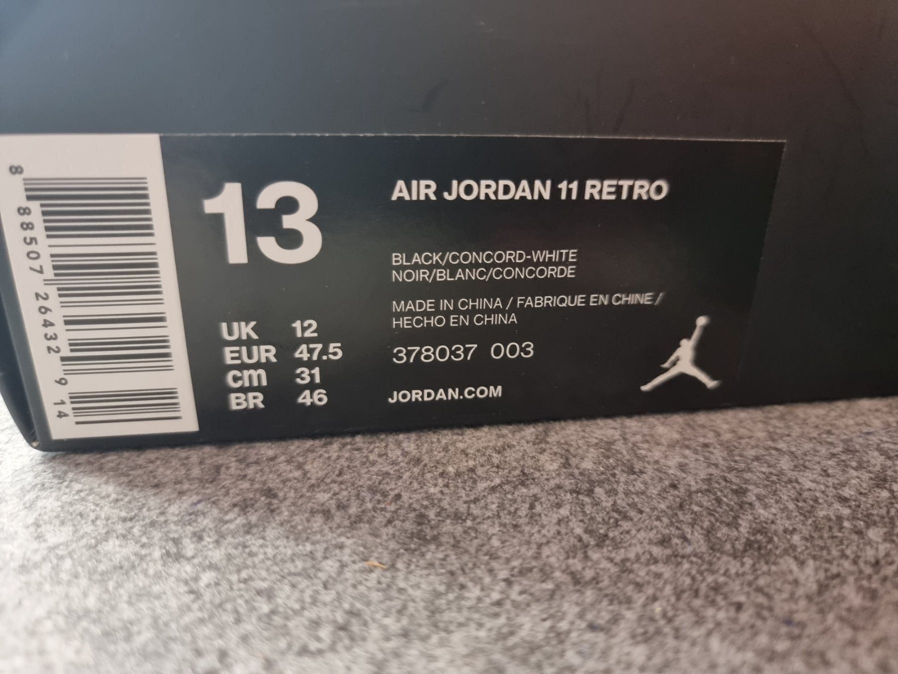 Jordan Scarpe da uomo: Air Jordan 11 Space Jam '2016 - taille 47.5 – Nuovo e nell'imballaggio originale da Ostermundigen venduto da Jeo-sportsCards 3