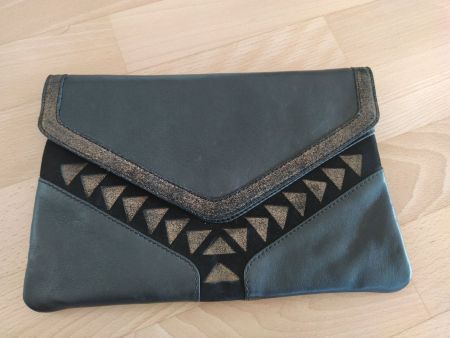 Pochette/ sac / Tasche  - cuir Comptoir des Cotonniers