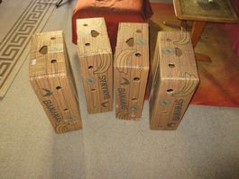 4 Bananenschachteln, Umzugskartons
