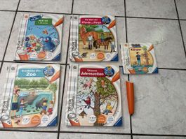 Tiptoi Stift 3 Mit Aufnahmefunktion, 5  Bücher zoo