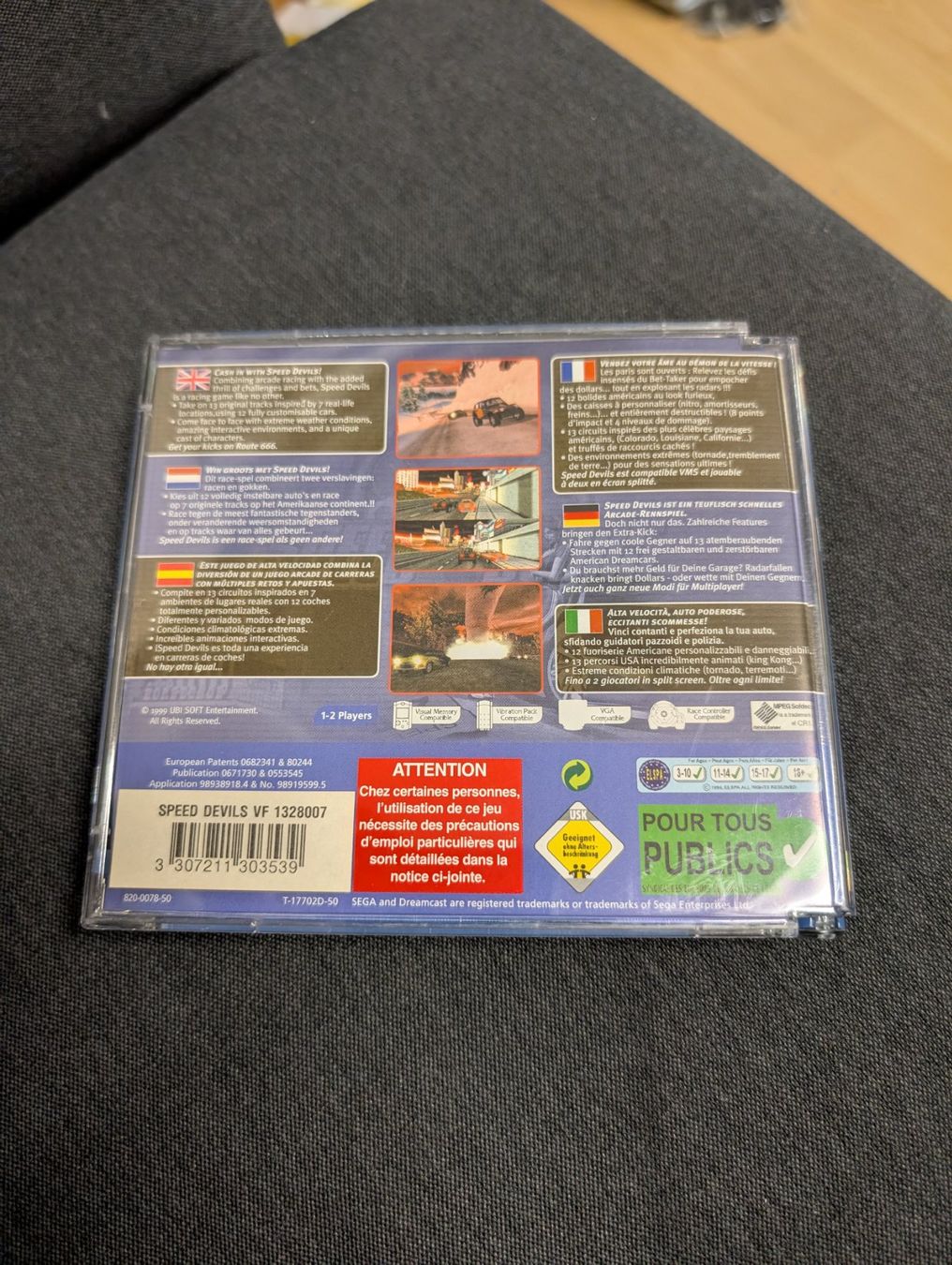Spiele: Speed devil Dreamcast – Gebraucht aus Giubiasco von Ticinerd 1