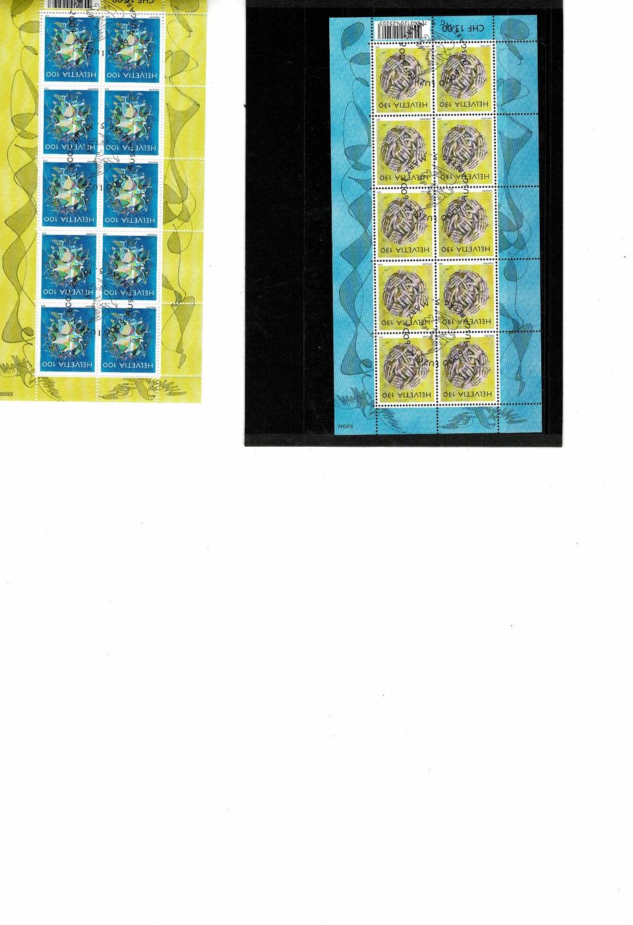 Tous les timbres: Erni 2009 2 KB ET gest. – D'occasion à Lausanne par Whorvath