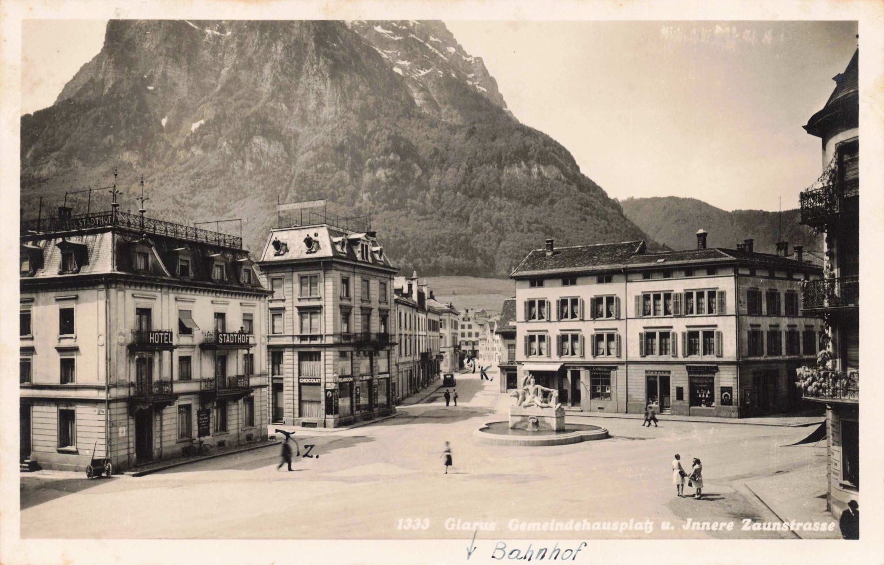 Cartoline postali: Glarus – Usato da Biasca venduto da Blenio71