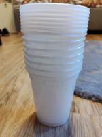 7x Mehrwegbecher mit Deckel, 500ml