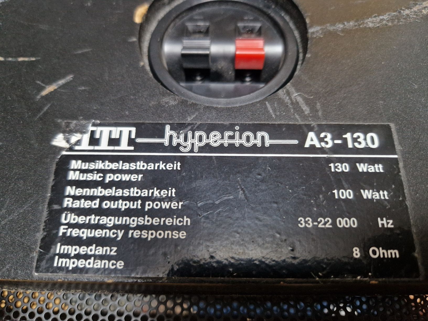Casse acustiche: ITT Hyperion A3-130 – Usato da Arbon venduto da Mayak_Sound 5