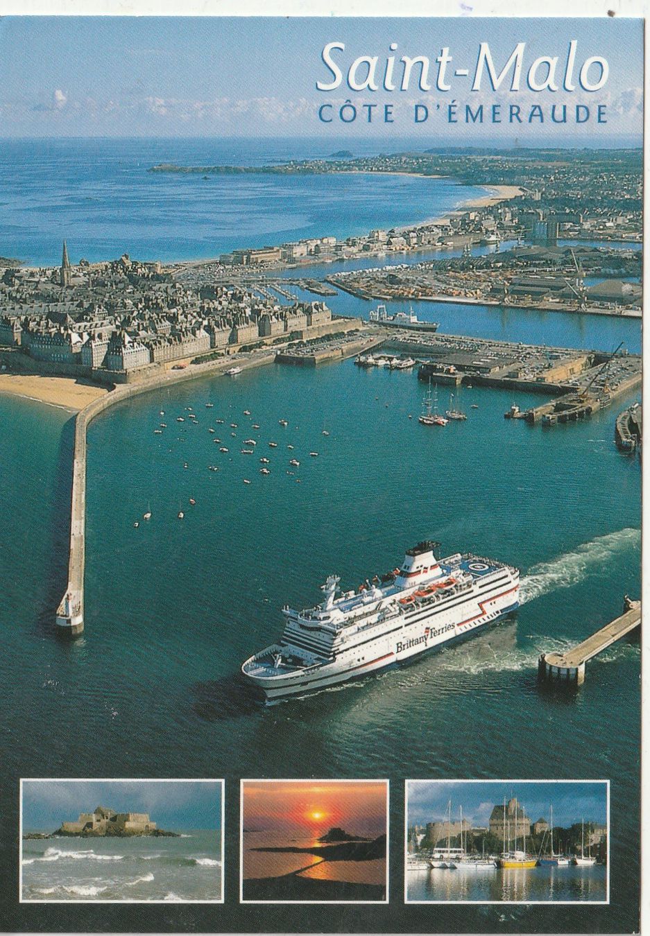 Cartoline postali: Schiff Saint Malo – Usato da Lumbrein venduto da made02