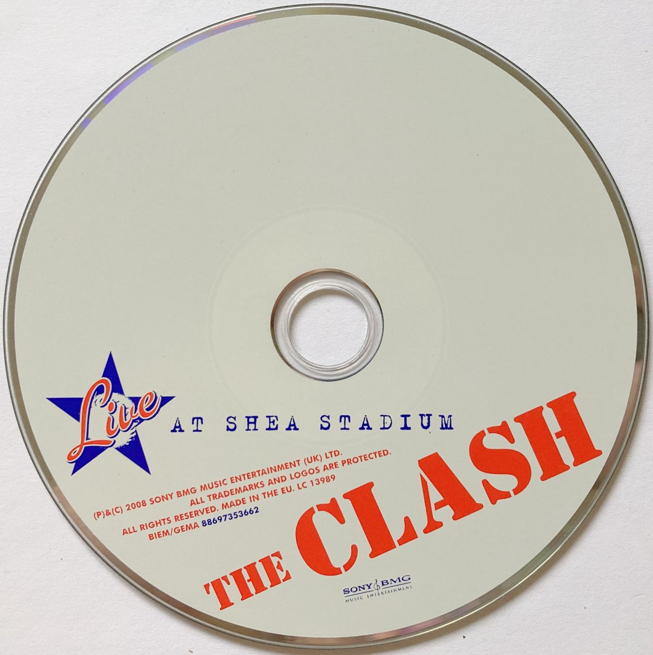 CD: THE CLASH - LIVE AT SHEA STADIUM – Usato da Bottens venduto da hotter-than-hell 2