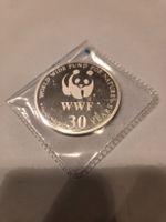 WWF 30 Years Gedenkmünze Elefant Loxodonta Africana