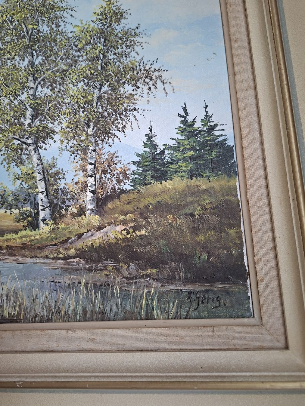 Tableaux: Oelbild ,sign. A. Gehrig – D'occasion à Aarwangen par jaelli01 5