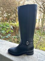 Bottes cuir noires taille 40 Globus