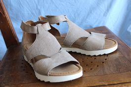 Riemchensandalen von Gabor Gr. 4 1/2 - 37.5