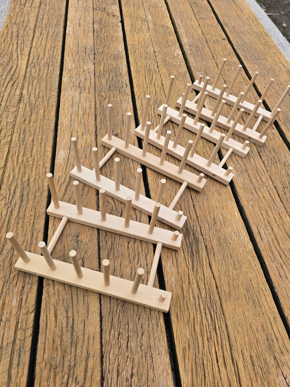 Ikea Geschirrsets: Holz: Tellerhalter (Set 4-tlg.) – Neu (gemäss Beschreibung) aus Romanshorn von Rachacha