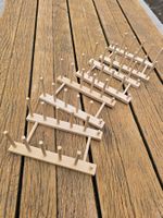 Holz: Tellerhalter (Set 4-tlg.)