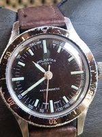 Montre skin diver plongée vintage Polestar