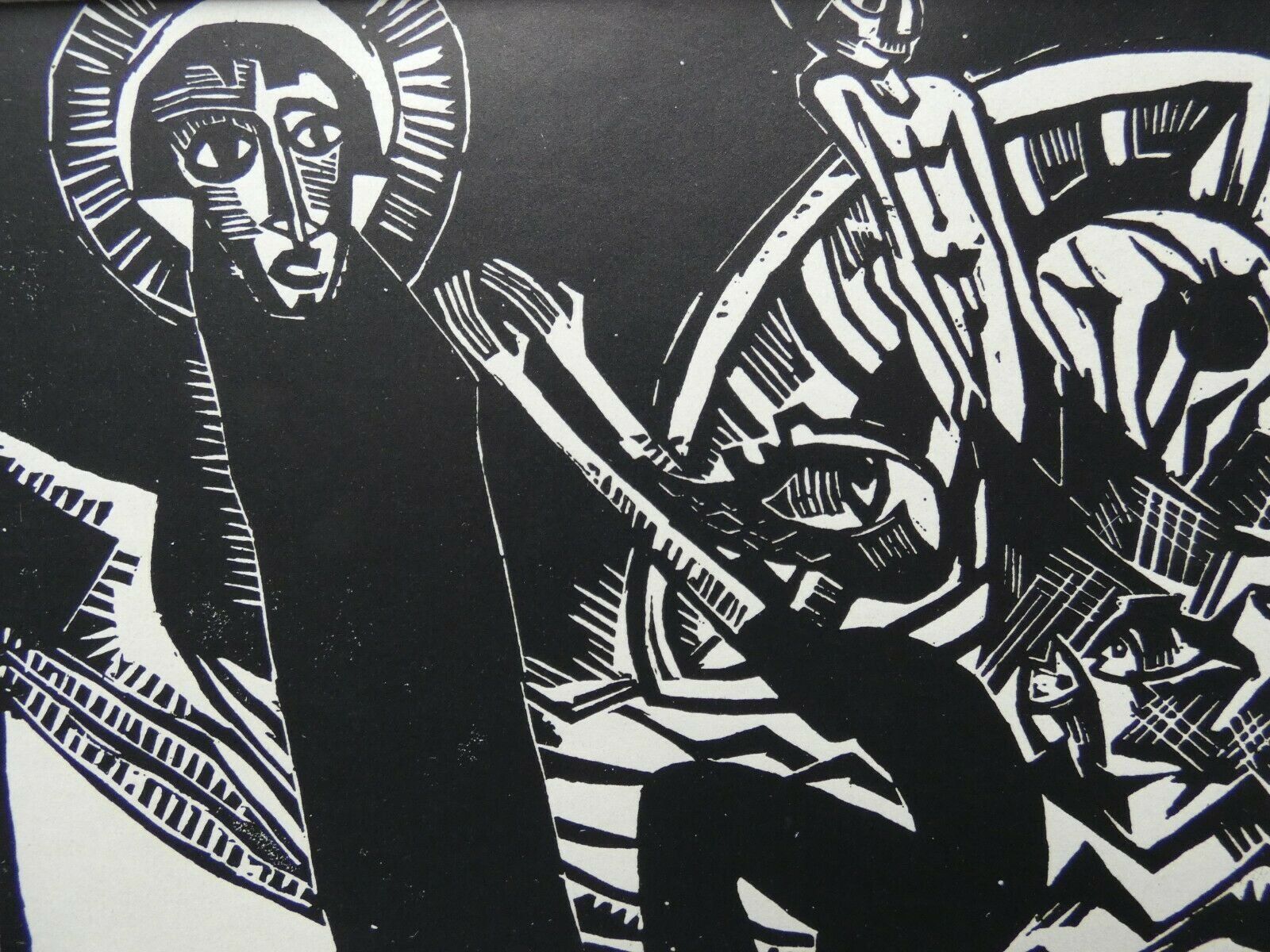 Xilografie: Karl Schmidt-Rottluff 2 Holzschnitte – Usato da Nennigkofen venduto da juhit 3