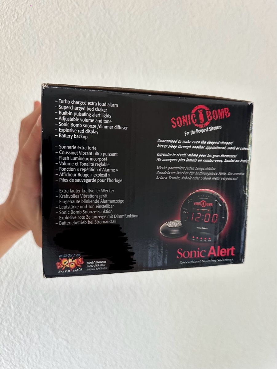 Wecker: Sonic Bomb Wecker mit Vibrationsalarm NEU – Neu (gemäss Beschreibung) aus Volketswil von hal_65hj 2