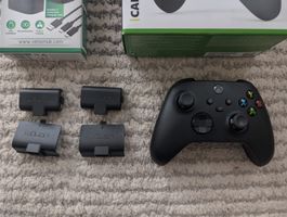 Xbox Controller Series S/X + Batterie Extension Pack x 2