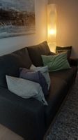 Schlafsofa dunkelgrau mit Bettkasten guter Zustand