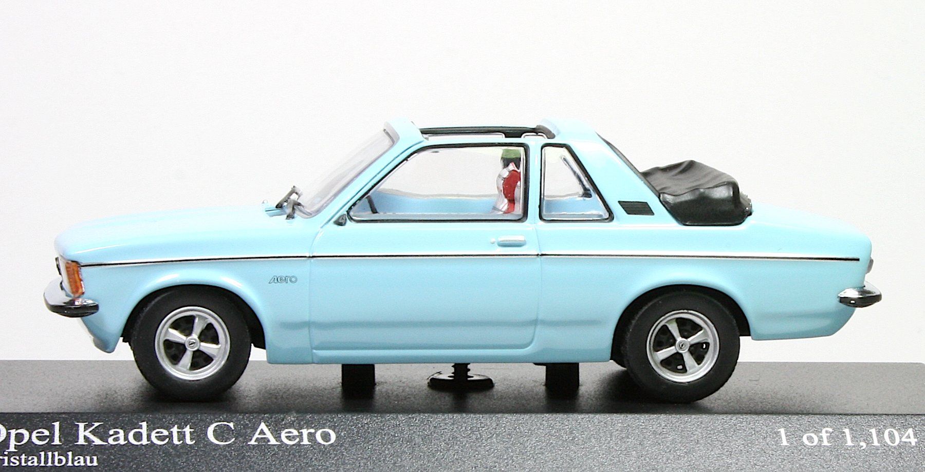 Minichamps Modellini d'auto: Opel Kadett C Aero – Nuovo e nell'imballaggio originale da Elsau venduto da Peekay8 8