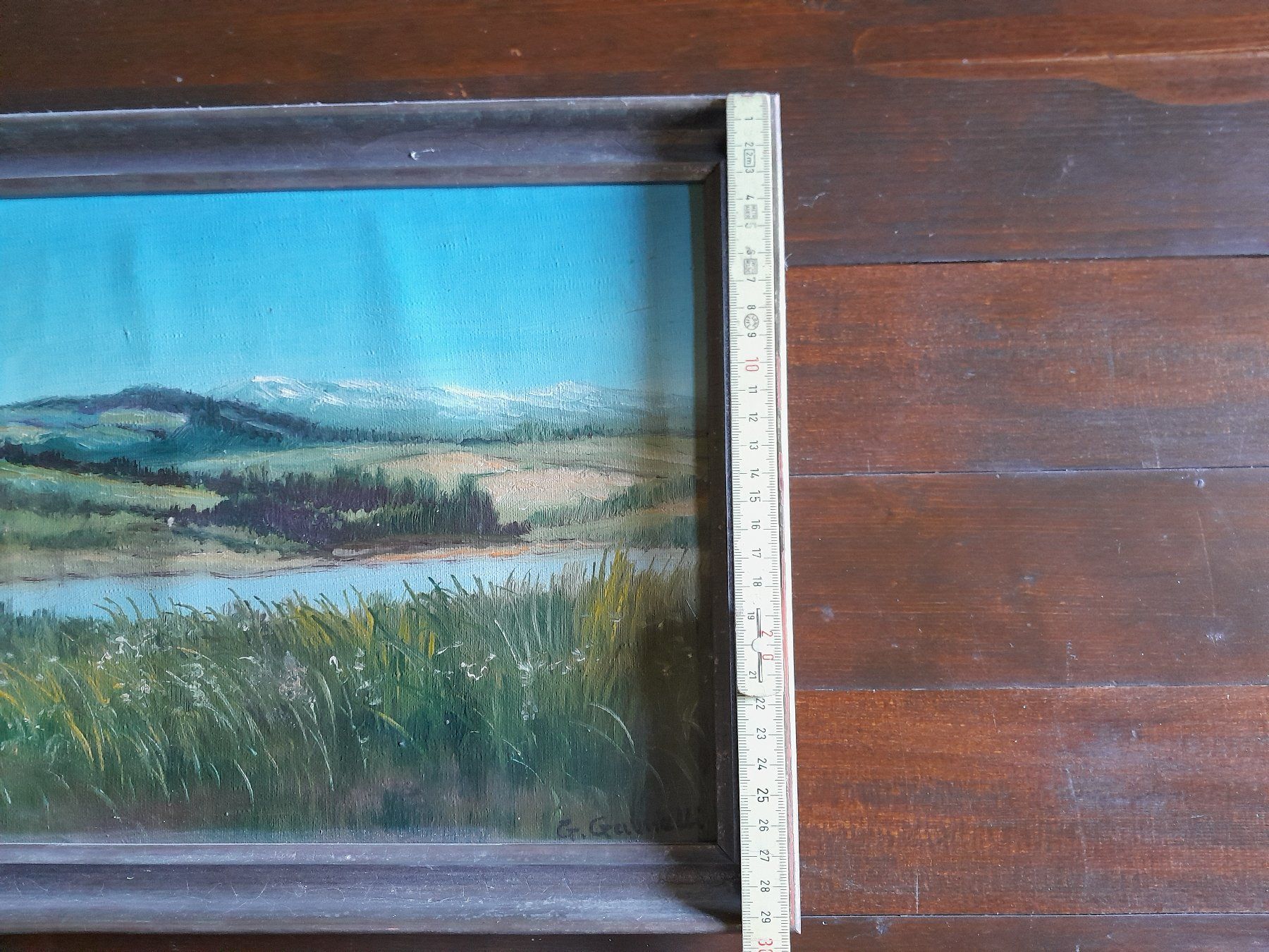 Foto & Immagini: Landschaftsbild mit See – Usato da Scheuren venduto da gecko67 1