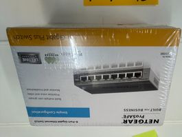 Netgear ProSAFE GS108E 8-Port Gigabit Plus Switch, OVP