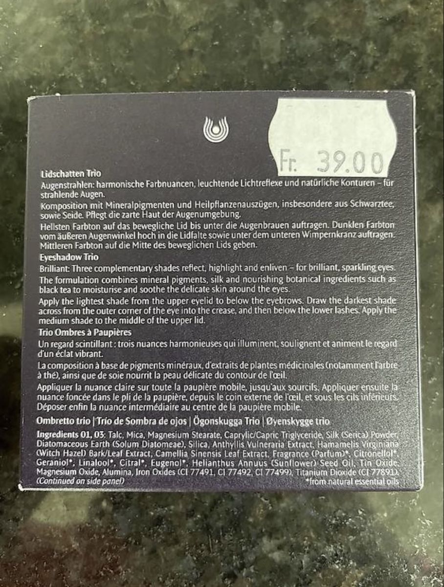 Make-up: Eyeshadow Trio – Nuovo e nell'imballaggio originale da Pfäffikon ZH venduto da spl_q2lj 2
