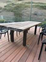 Massivholz Gartentisch 280x95 Schreinerei Unikat