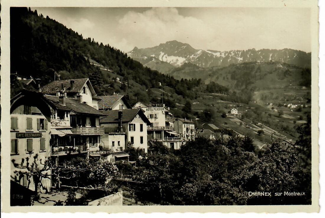 Cartoline postali: Chernex – Usato da Hochdorf venduto da Ziegel-16