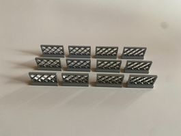 LEGO - 12 - GRAUE - ABSPERGITTER