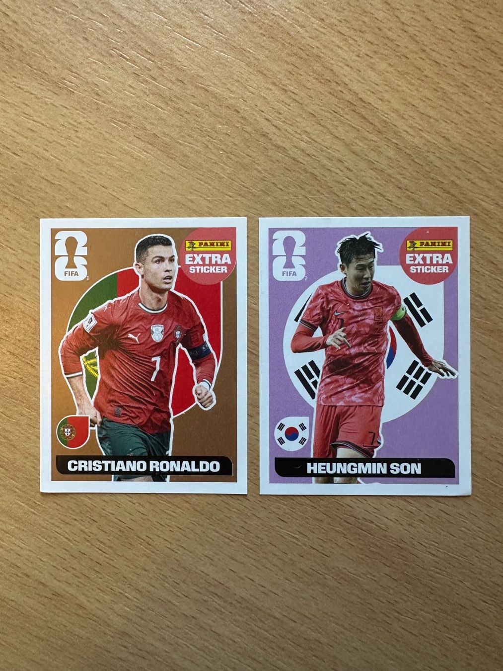 Panini Carte collezionabili: Panini extra Cristiano Ronaldo et Heungmin Son – Nuovo (secondo la descrizione) da Echarlens venduto da got19