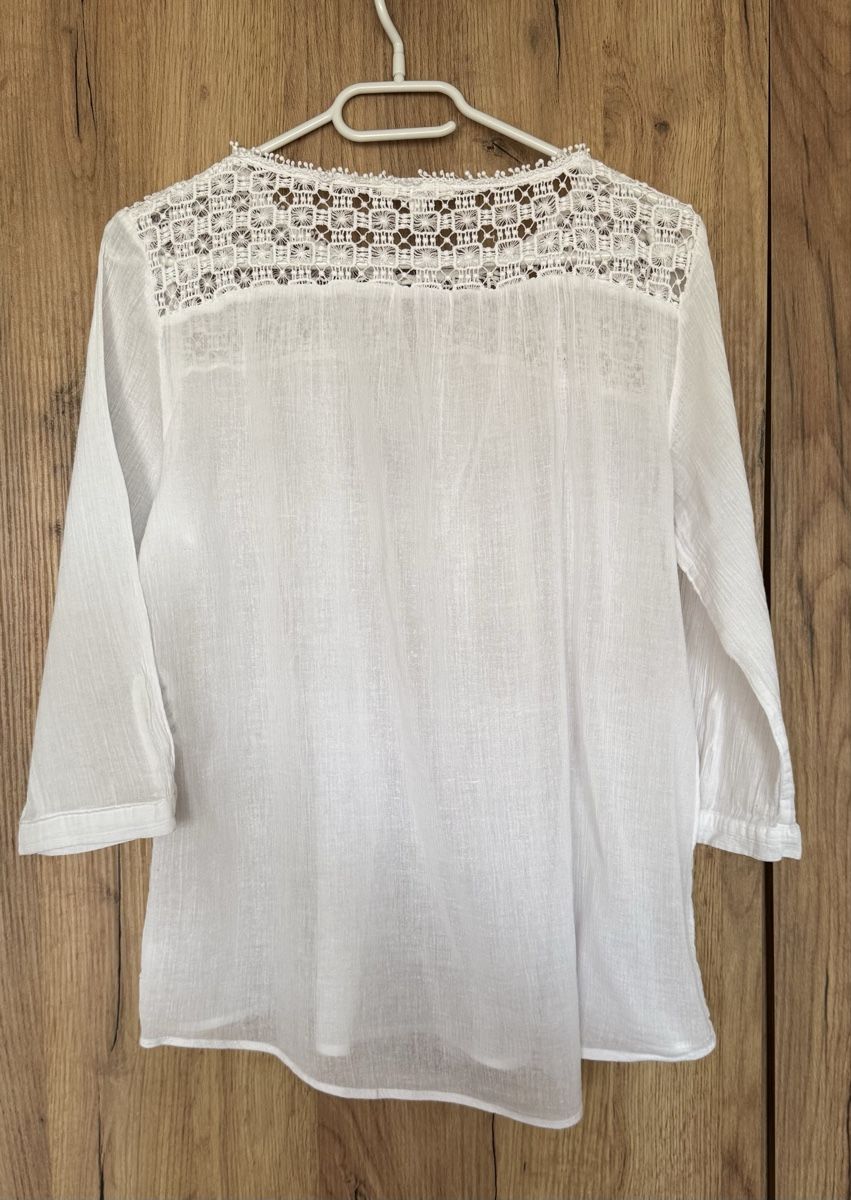 Opus Blusen: Bluse Opus weiss mit Spitze Grösse 38  – Gebraucht aus Flumenthal von Krajan 2