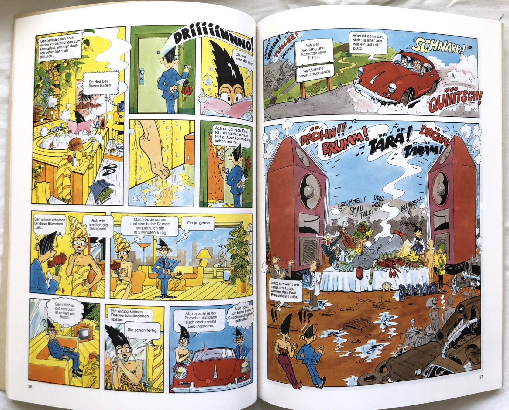 Fumetti: Café Cash-mir - Heft-Nr.1+Nr.2 – Usato da Schaffhausen venduto da durruti 3