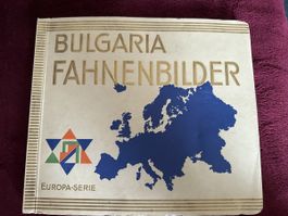 Bulgarisch Fahnenbilder Europa Serie top Zustand 197 Fahnn