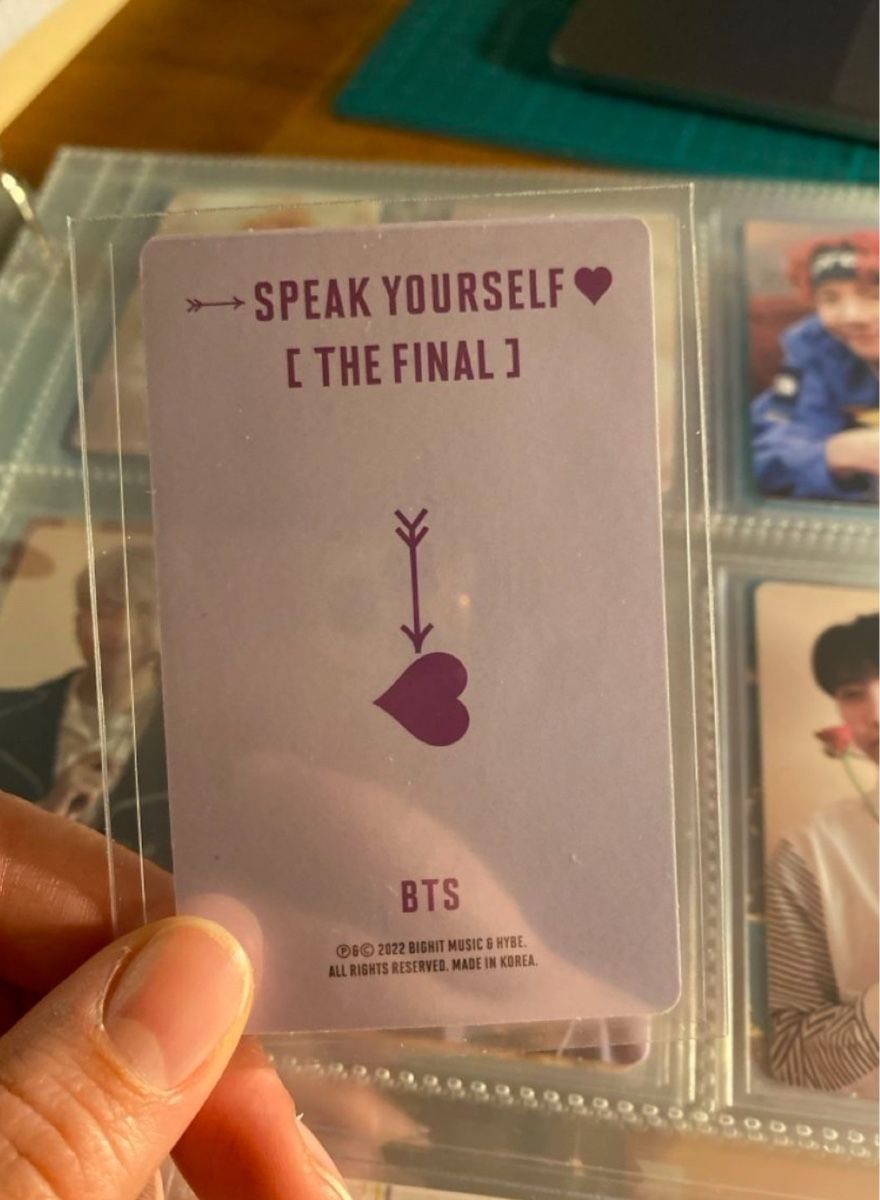 Carte collezionabili: BTS Speak Yourself Suga – Nuovo (secondo la descrizione) da Pieterlen venduto da Mondbuchzauber_rkive 1