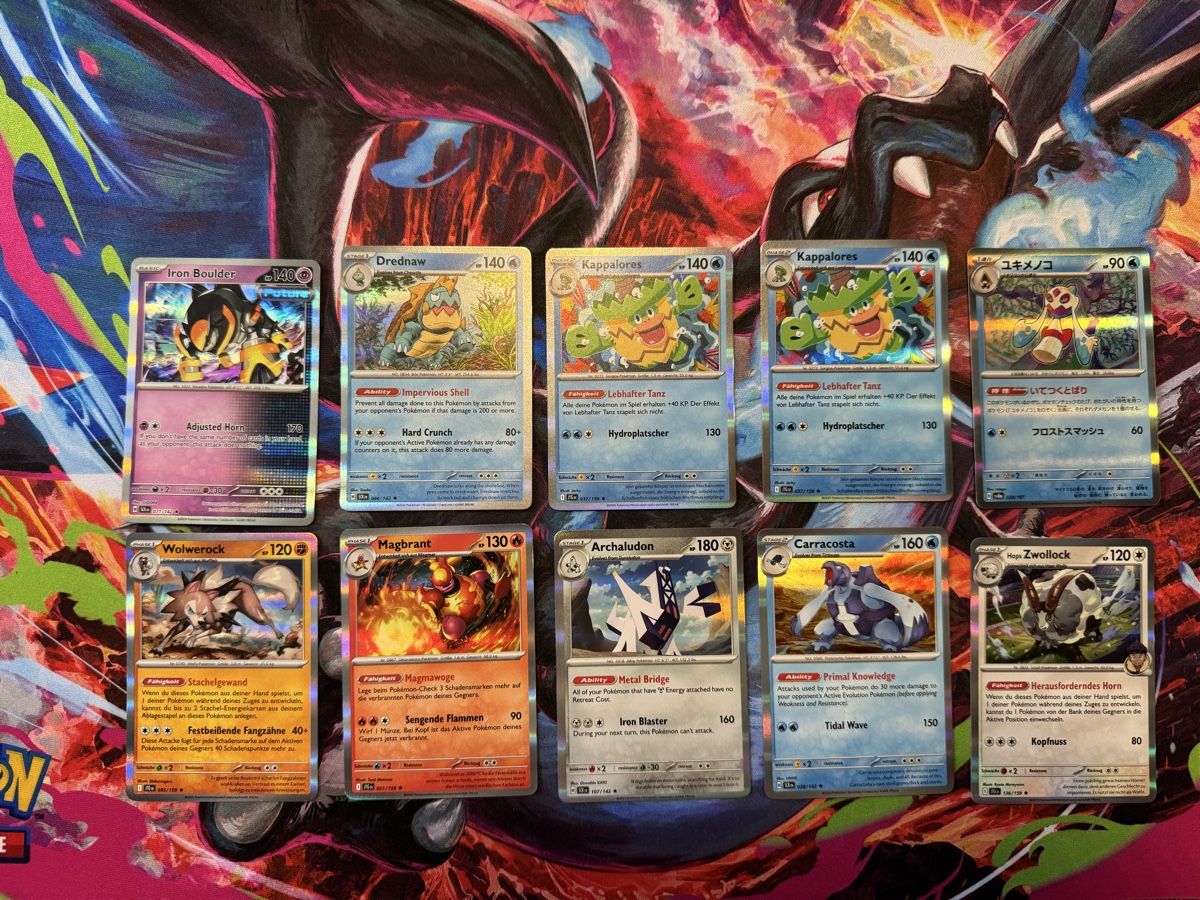 Spiele: Pokémon Karten Holo & Reverse gemischt – Neu (gemäss Beschreibung) aus Schötz von Gero_V