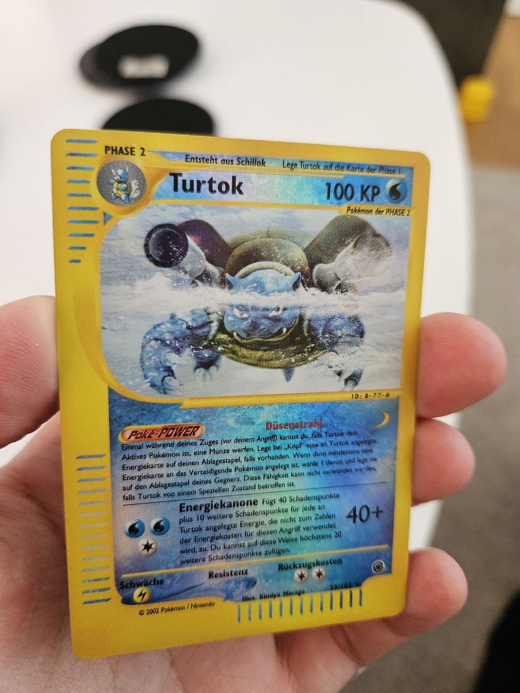 Pokémon Carte collezionabili: Pokemon Blastoise Turtok Expedition Deutsch Reverse Holo – Usato da Baar venduto da phi_6xdh 1